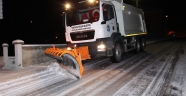 Trabzon’da kar mücadelesi çalışmaları aralıksız olarak sürdürülüyor