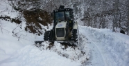 Trabzon’da kar mücadelesi çalışması