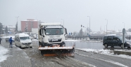 Trabzon’da kar yağışı devam ediyor