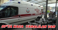 Trabzonda Trafik Kazası Yaralılar Var