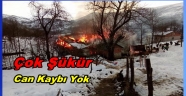 Trabzon'da Yangın Bir Ev Kül Oldu