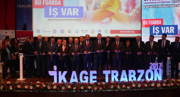Trabzon’da 6. İnsan Kaynakları ve İstihdam Fuarı başladı