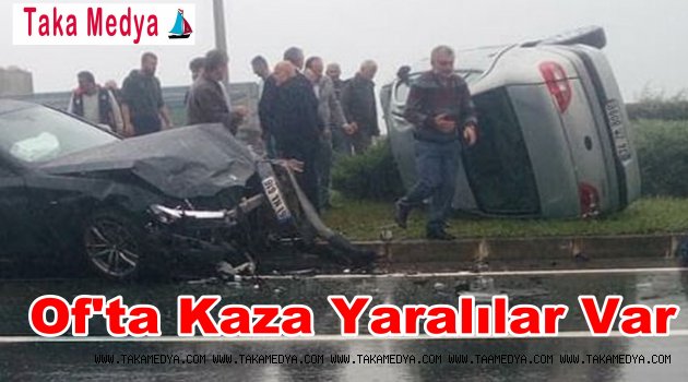 Trabzon'da kaza Yaralılar Var...