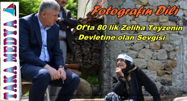 Trabzonlu Zeliha Teyzenin Başkan sevgisi