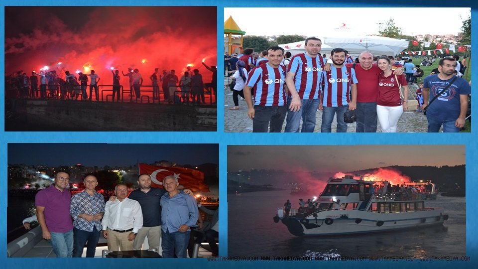 Trabzonspor kuruluşunun 50'nci yılını İstanbul'da doyasıya kutladı.