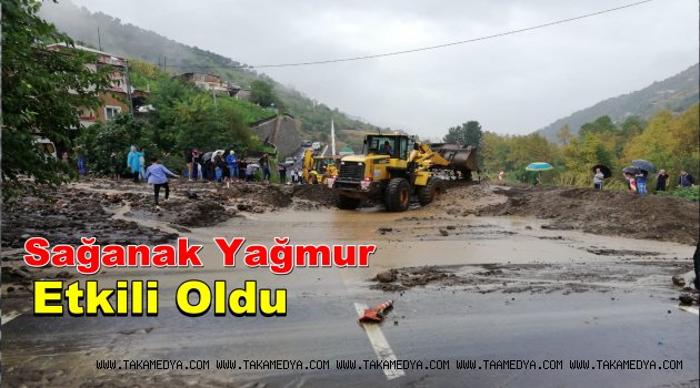 Trabzon'u Yağmur Vurdu