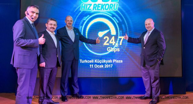 Türkiye’nin ilk 5G testinde 24,7 Gbps rekor hıza ulaşıldı
